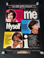 91. Vtg ME MYSELF AND I ROLLED MOVIE POSTER RACHEL GRIFFITHS (2000) 27x40 S/S