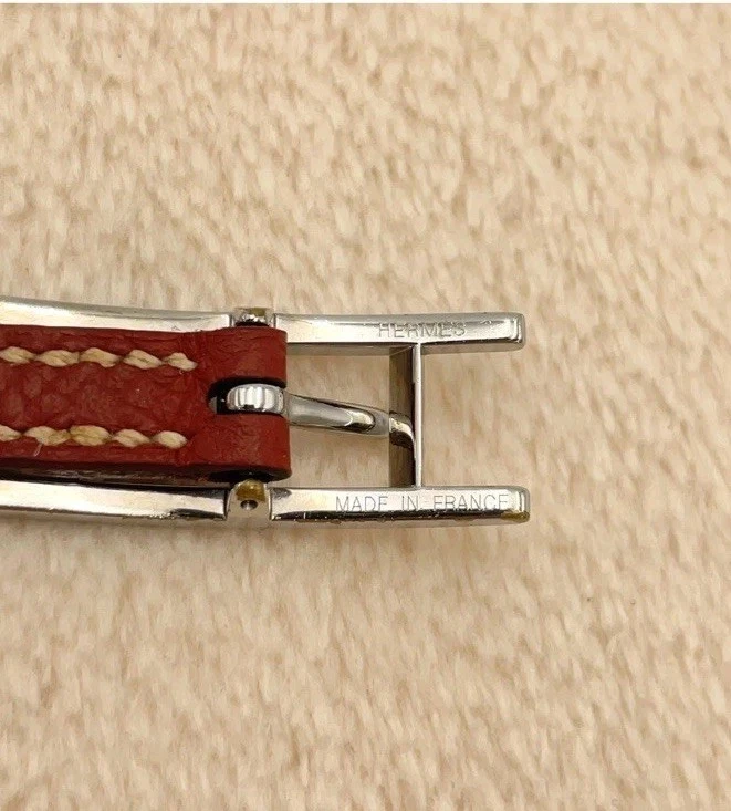 Подлинный Hermes Behapi двойной кожаный браслет с коробкой BA100490 - Изображение 4 из 4