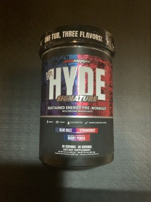 Mr. Hyde Signature Pre-Workout Multi-flavor with Creatine SEALED Exp 10/27 NEW
