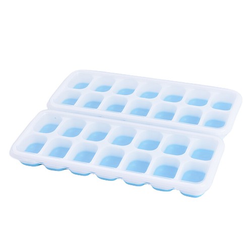 Silicone Ice Cube Tray Ices Jelly Maker Mold Trays with Lid for Whisky Cockt-jl - Imagen 8 de 12
