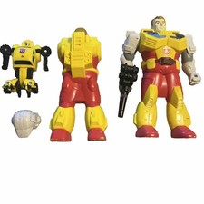 Transformers Original G1 1989 Pretender Bumblebee Complete, Missing 1 Gun Good!