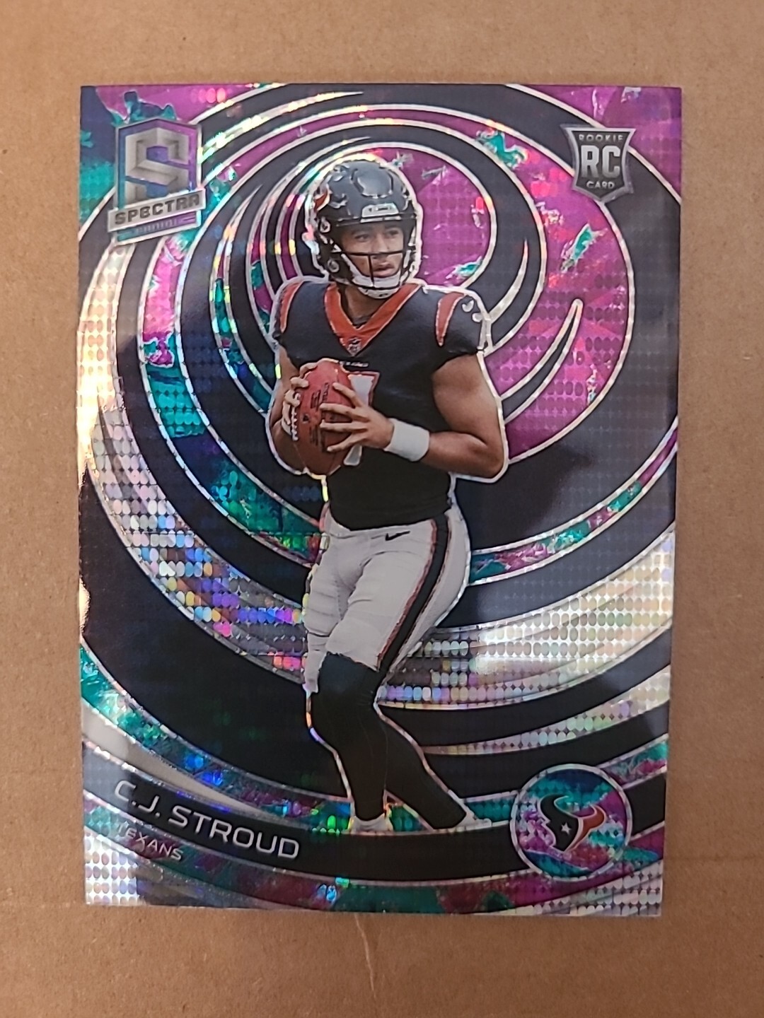 2023 Panini Spectra Celestial Prizm RC-CJ STROUD 91/99 Rookie Card Houston #112