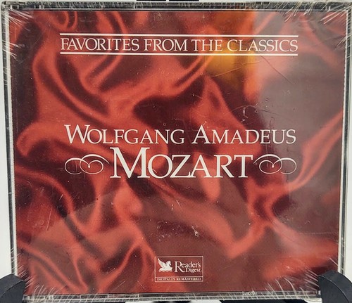 NEW Factory Sealed -MOZART-Reader's Digest Favorites From The Classics -1994 CDs - 第 1/4 張圖片