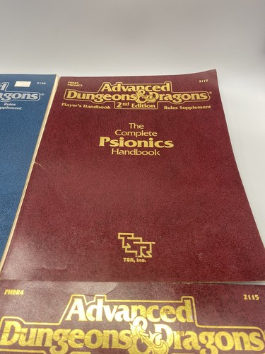 Dungeons & Dragons lotto di 4 manuali 2a edizione Monster Mythology Priests ecc - Foto 2 di 14