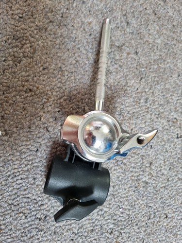Roland snare / tom mount + clamp, ball & socket fitting L-rod - for V-drums - Picture 3 of 6