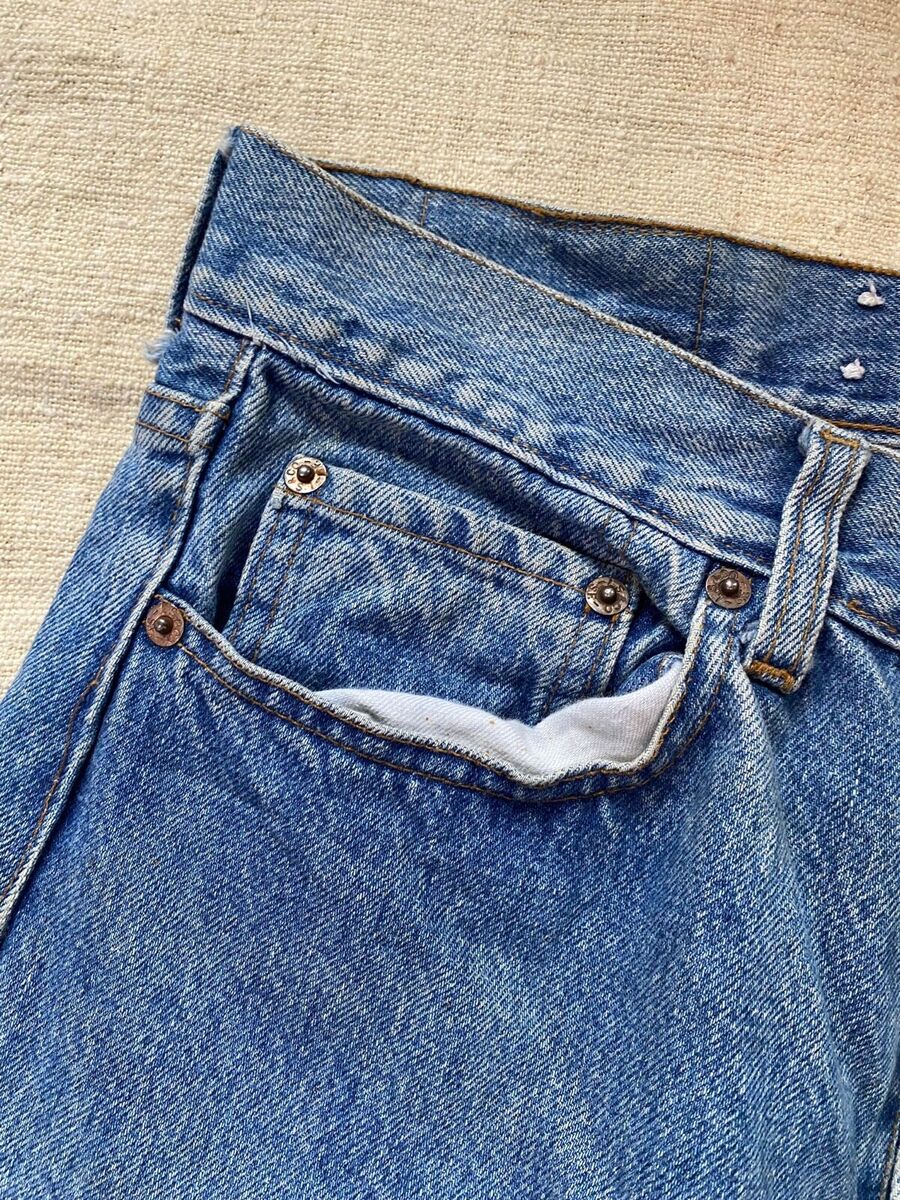 Vintage 1980s Levis 501 - 0115 USA Made Denim Jeans. 30 Vintage 1980s Levis 501 - 0115 USA Made Denim Jeans. 30