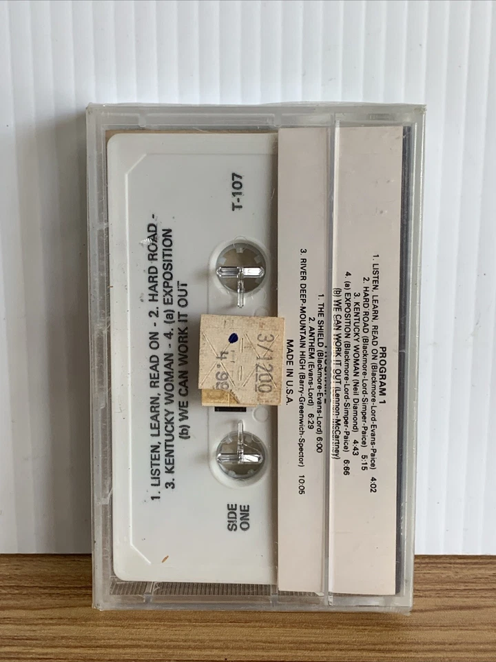 Deep Purple: The Book of Taliesyn Cassette • NEW SEALED - Image 3 of 3