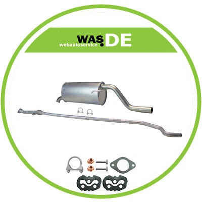 Auspuffanlage für Fiat Grande Punto (199) 1.4 ab. 2005 & Fiat Punto Evo 1.4