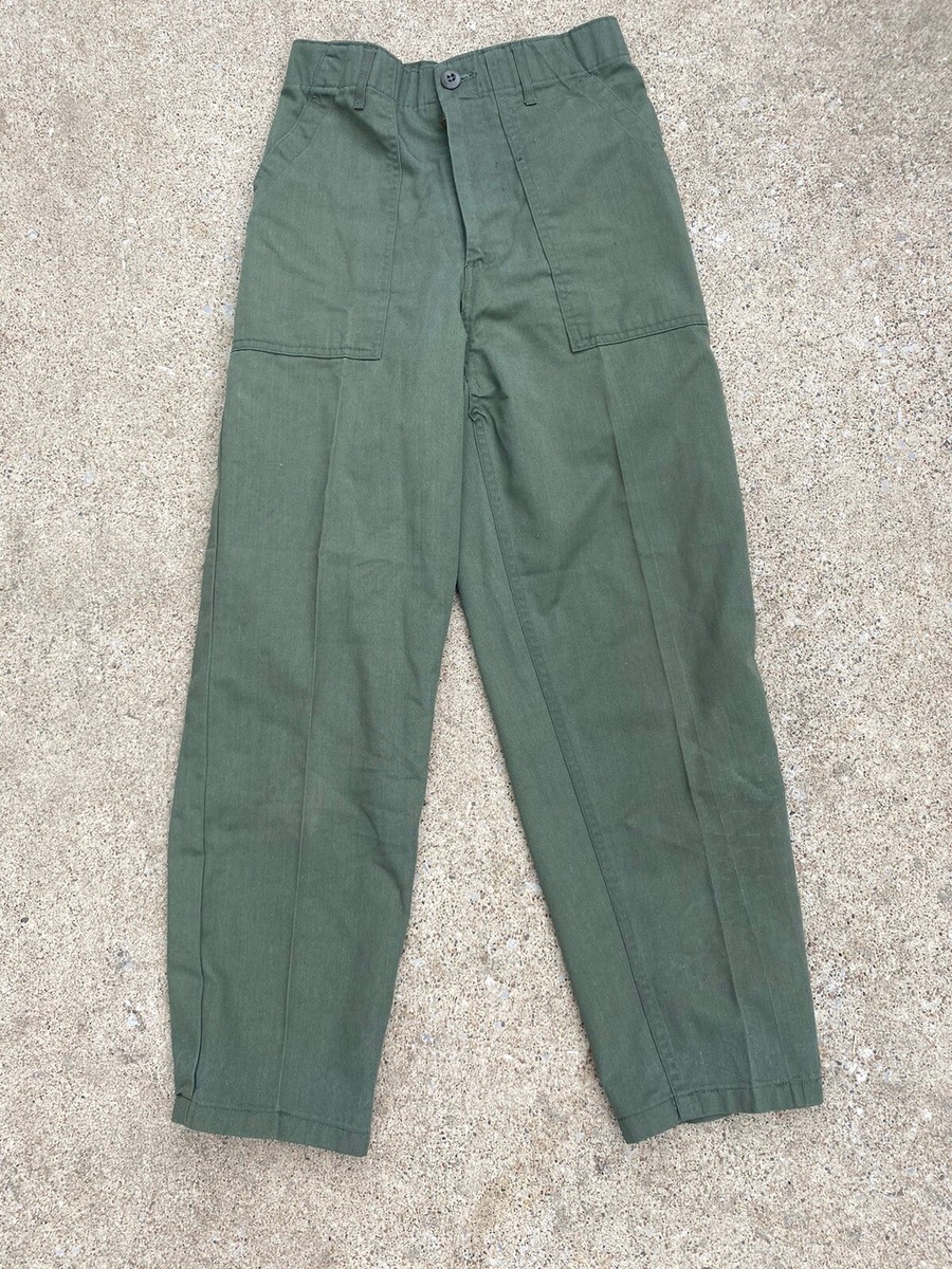 Vintage Vietnam War 60s 70s Chino Khakis Pants Military Army