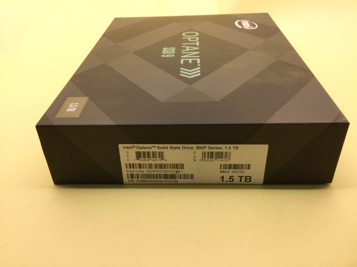 Intel Optane 905P 1.5TB PCIE3.0 NVMe 3D XPoint HHHL AIC SSD
