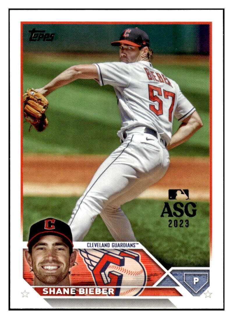 Shane Bieber 2023 Topps All Star Game #298 MLB Guardians ID:74256