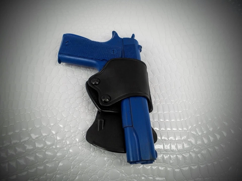 Leather Paddle Holster Fit For Different Barrel Lengths - DROP-DOWN MENU- - Image 2 of 4