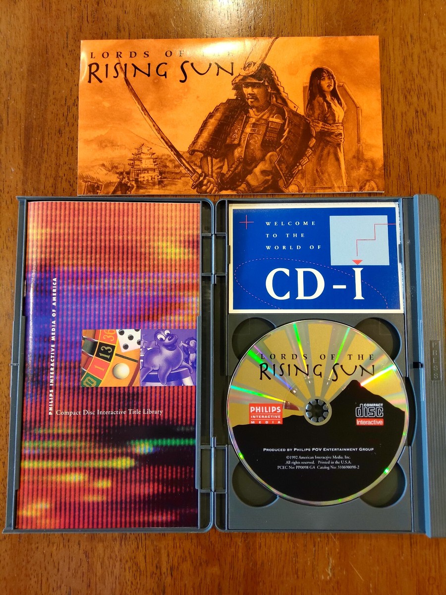 Lords of the Rising Sun (Philips CD-i, 1992) CDI, COMPLETE Lords of the Rising Sun (Philips CD-i, 1992) CDI, COMPLETE