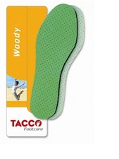 Tacco 648 Woody Latex Foam Insole With Fabric Top 1 Pair