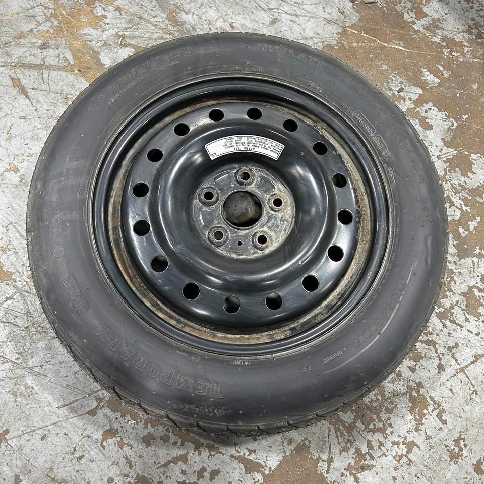 SPARE WHEEL TIRE GOODYEAR T165/80 D17 104M Honda Pilot 2016-2024 OEM - Imagem 3 de 4