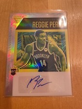 Reggie Perry Rookie Signatures Auto Silver Prizm - 2020-21 Flux #FRS-RPE
