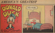 KACZKA DONALD niedzielna półstrona 21.03.1943 Taliaferro pełny kolor szybki A3