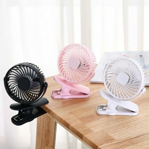 Mini ventilateur de table USB ø15 cm gris