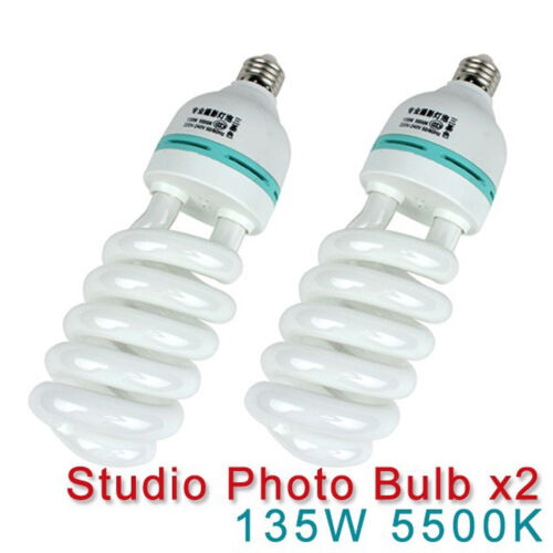 Energiesparlampe Fotolampe Tageslicht Bulb 135W 5500K E27 Studiolampe DE P1T6 - Bild 1 von 9