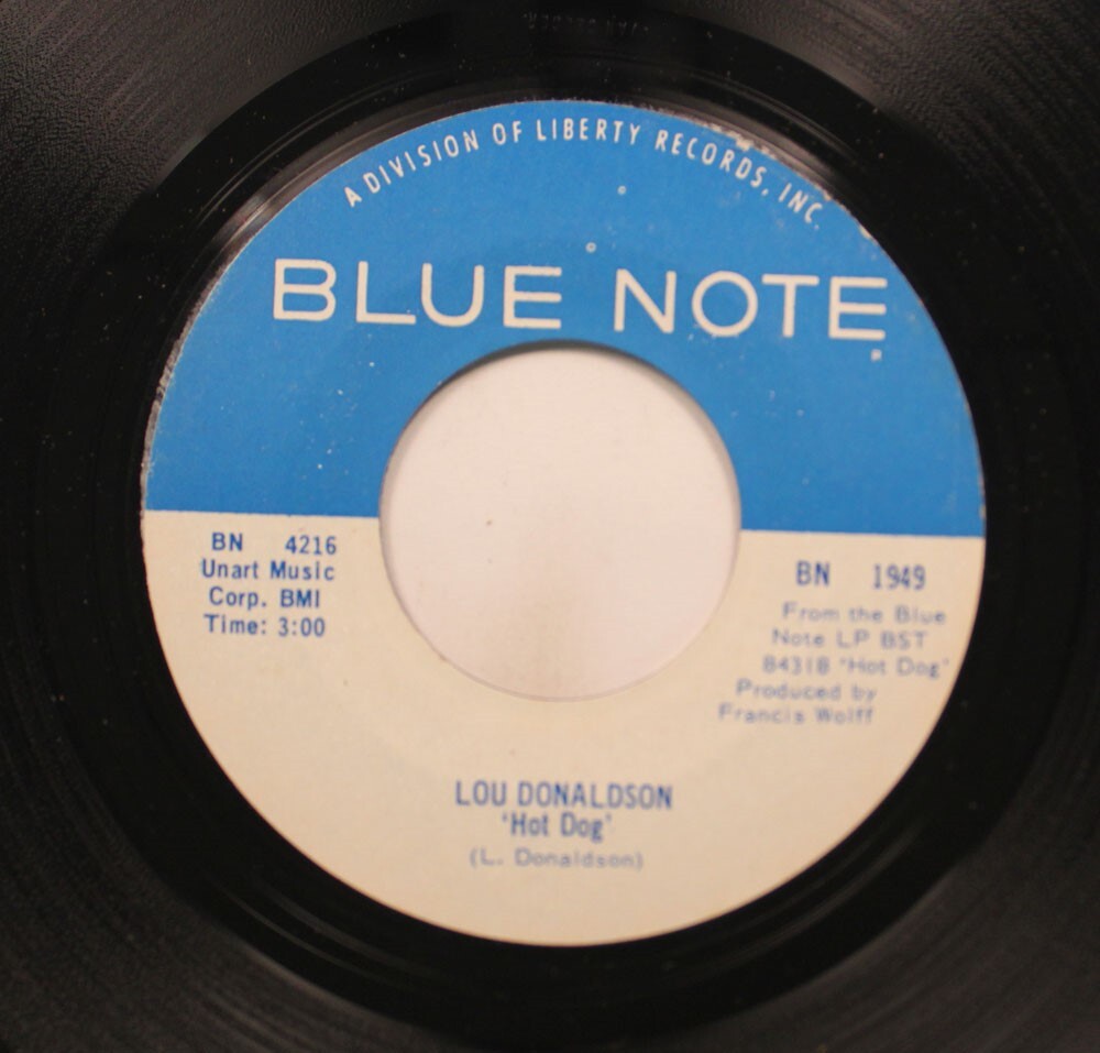 Jazz Funk 45 Lou Donaldson - WHO'S Making Liebe / Hot Dog