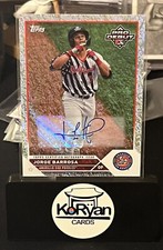 Jorge Barrosa 2023 Topps Pro Debut SPARKLE FOIL #d /175 #PD-21 Auto Autograph Rc