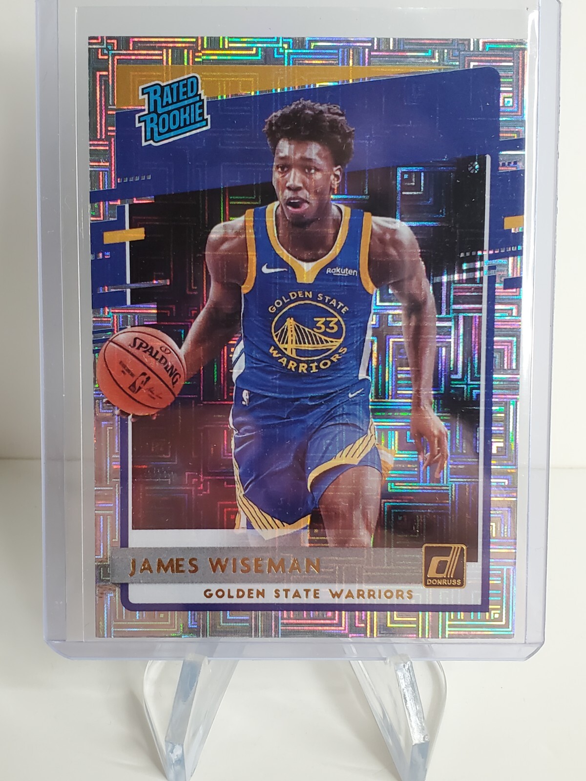 2020-21 Donruss Choice "JAMES WISEMAN" Rated Rookie MOJO Prizm #226! WARRIORS!🔥
