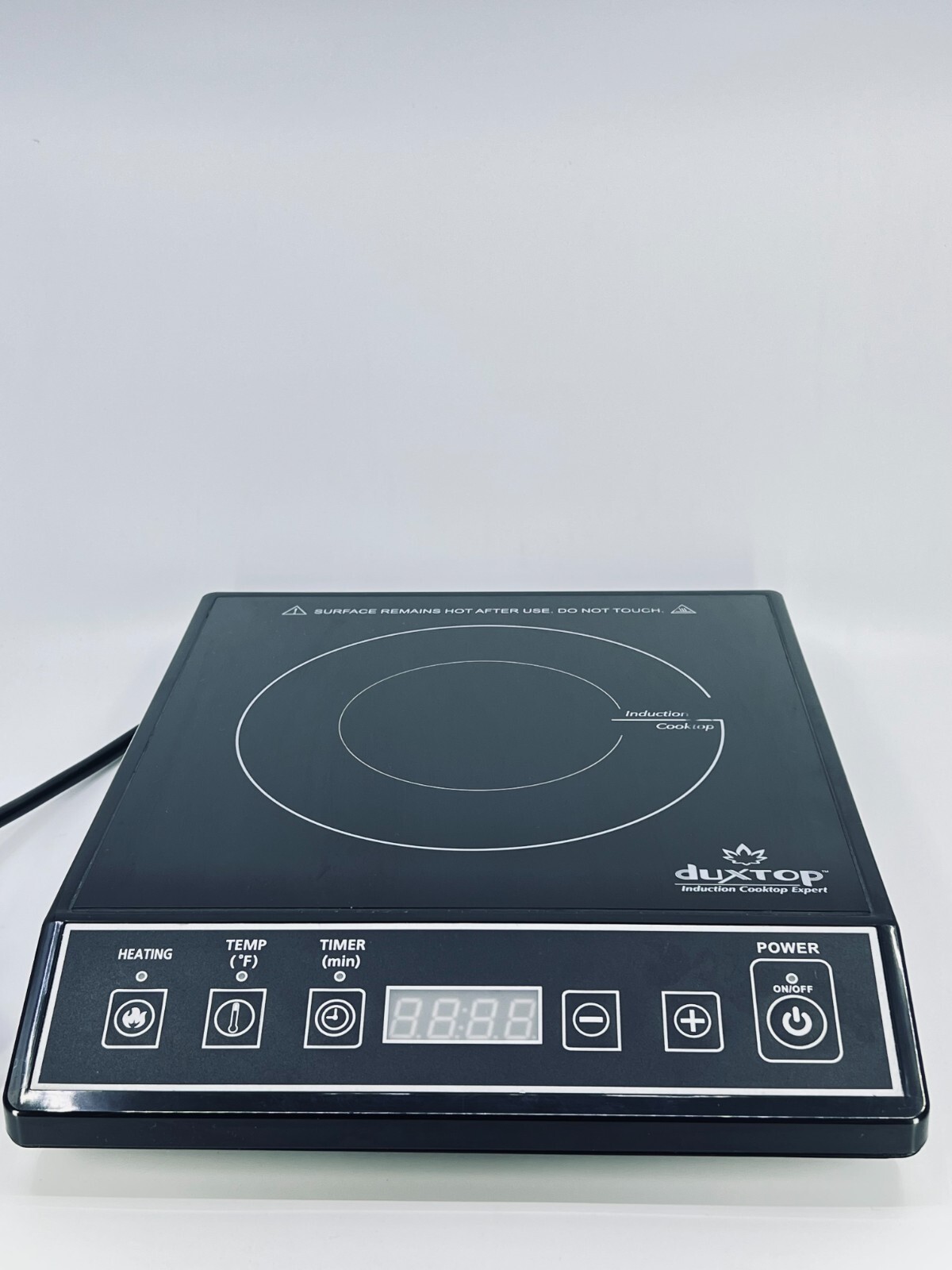 Duxtop 1800W Portable Induction Cooktop Countertop Burner Black 9100MC