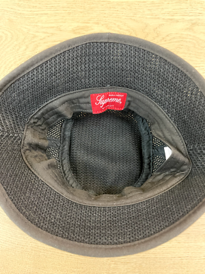 SUPREME STRING CRUSHER BUCKET HAT/ BLACK/ S-M/ SS21/ 100