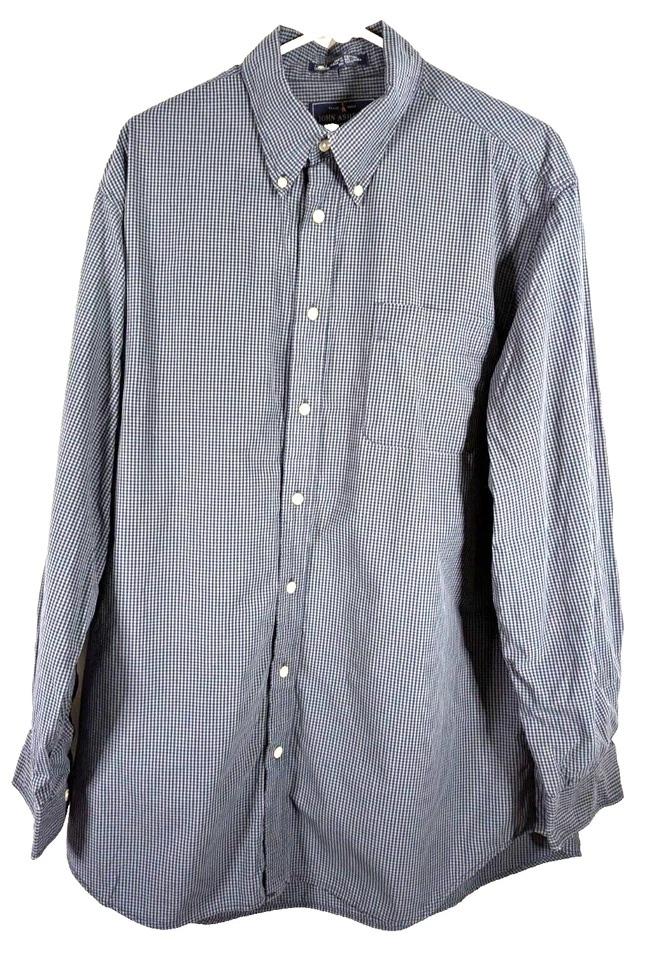 John Ashford Hombre L Cuadros Vestido Camisa Usado Foto 2 de 4