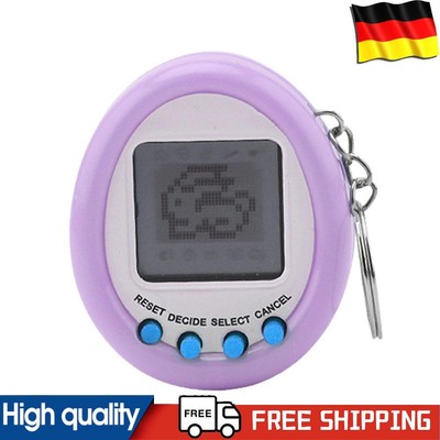168 Pet in One LCD Display Electronic Digital Pet Game Console Keychain Vintage