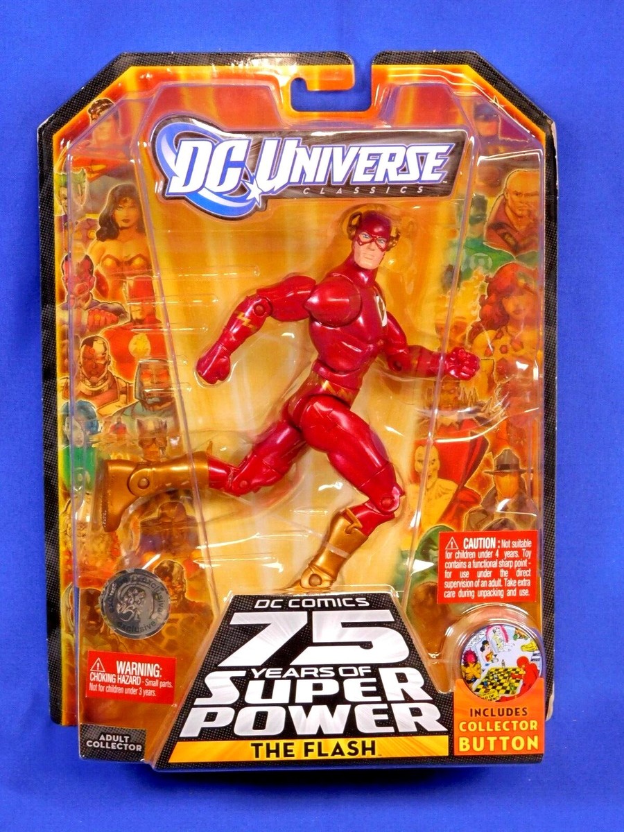 DC UNIVERSE CLASSICS 75 YEARS OF SUPER POWER THE FLASH FIGURE 2009