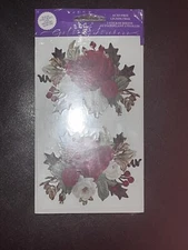 John Grossman CHRISTMAS ROSES Stickers The Gifted Line 2 packs Vintage 1990s