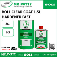 Acrylic Clear Coat 1,5L Kit Lacquer 2K HS 2:1High Gloss Scratch Resistant  BOLL