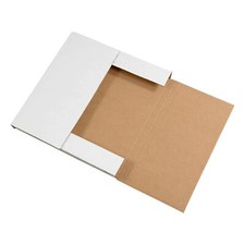 Shipping Boxes Medium 12.5"L X 12.5"W X 1"H, 50-Pack Corrugated Cardboard Box