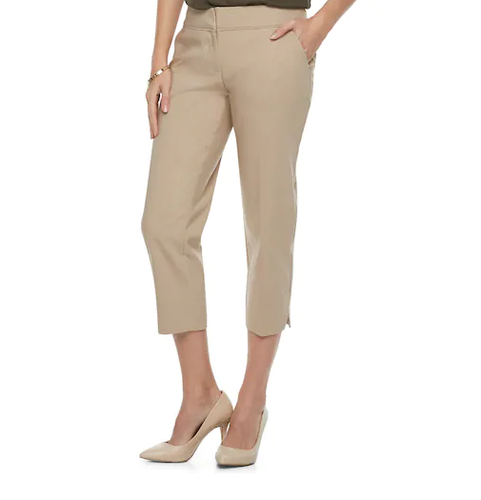 Women's Apt. 9 Torie Midrise Capris Beige, Size: 6 Petite (P) 400341745880  | eBay
