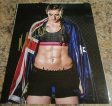 MEGHAN ANDERSON UFC FEATHERWEIGHT SIGNED 8X10 MATTE PHOTO MMA (B) STUNNING