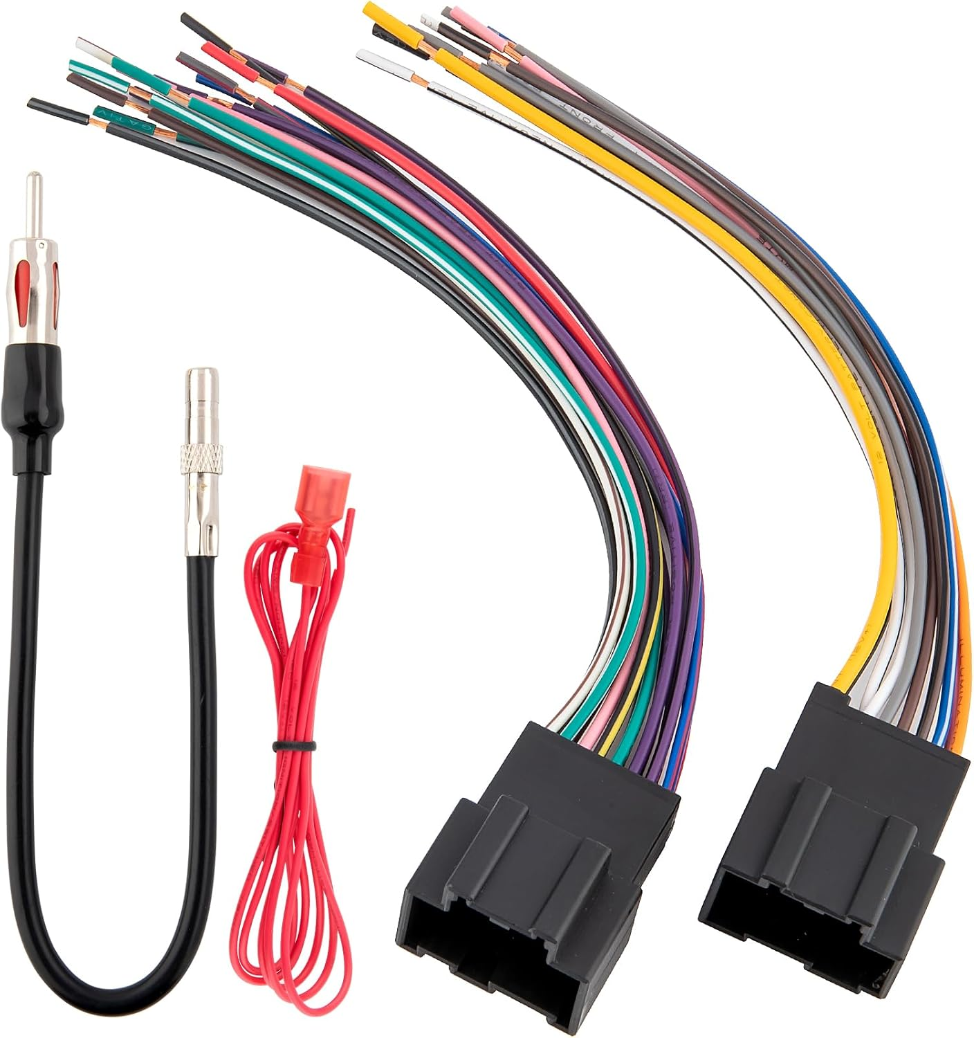 Radio Wiring Harness for Aftermarket Stereo - Compatible with GM & Buick Models