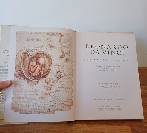 Leonardo Da Vinci Anatomy Of Man, Philo, Ron Hardcover Hardcover Book - Picture 3 of 7