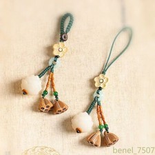 Bodhi Lotus Keychain Men and Women Pendant Cute Exquisite Mobile Phone Chain