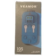 Veamore All-in-One Picture Hanging and Leveling Kit 105 Pieces NEW ITEM