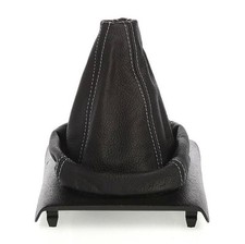 Schaltsack passen für VW Golf III Bj. 1991-1999 weiße Naht Echtes Leder Neu