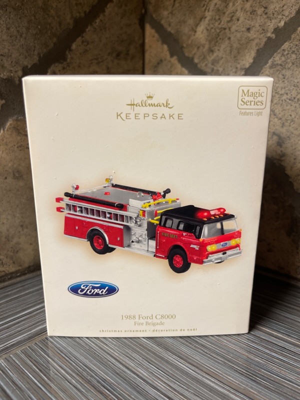 2007 HALLMARK -  FIRE BRIGADE #5 - 1988 Ford C8000 Fire Engine
