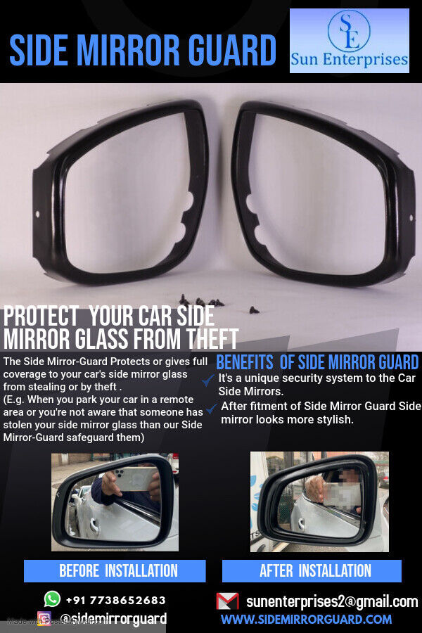 OEM mirror protector Anti Theft side mirror Guard fits Nissan Titan 2004-2008 | Australia