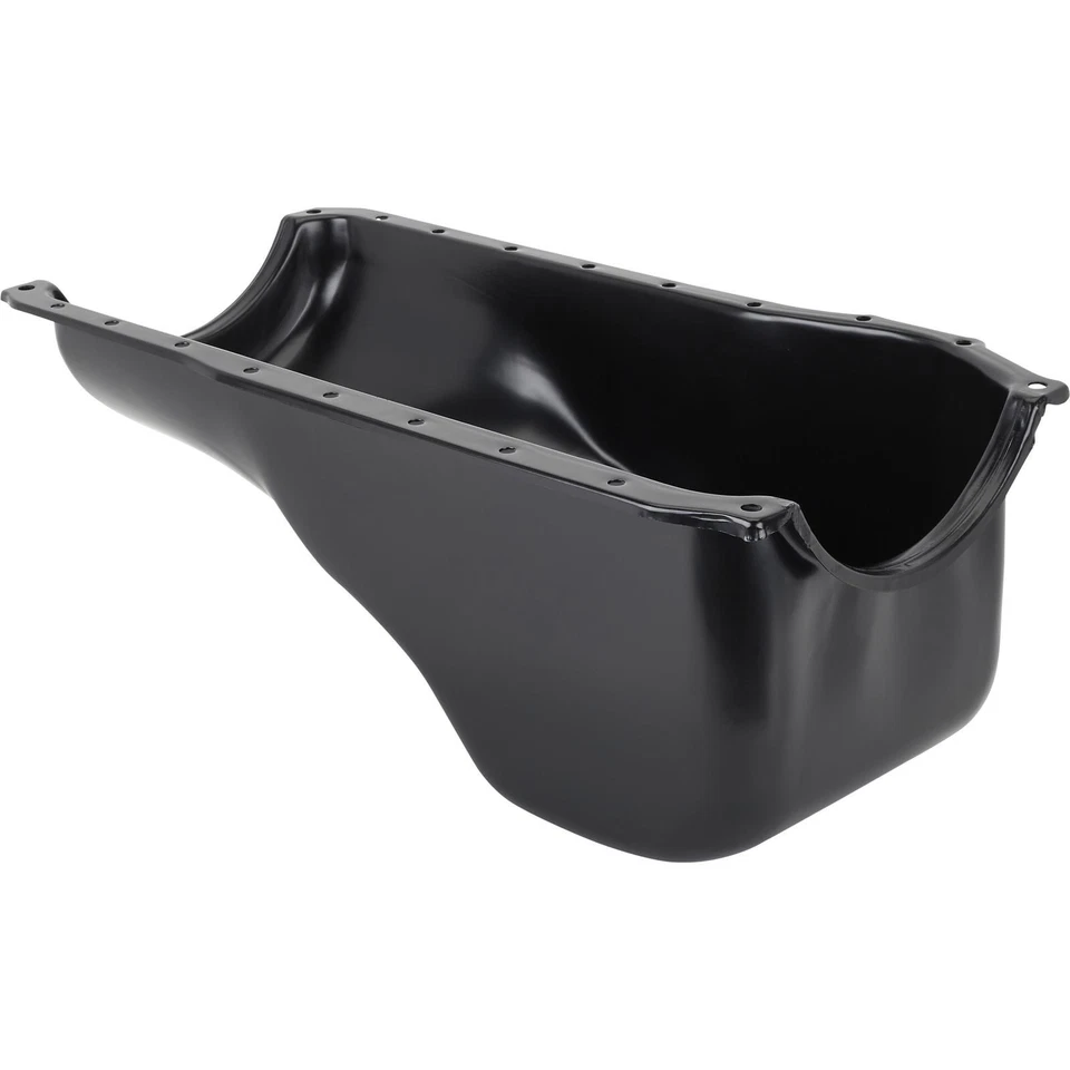 Oil Pan, Front Sump, Black, Fits 1970-1982 Small Block Ford 351C-351M-400 - Image 3 of 4