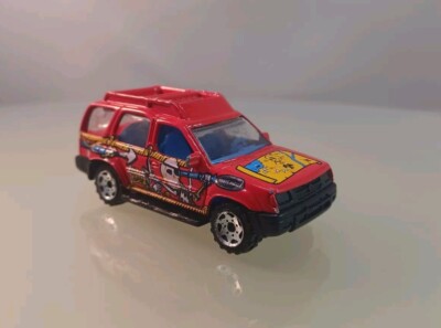 Matchbox Nissan Xterra from Pirate Playset Treasure Map, Red - 2007