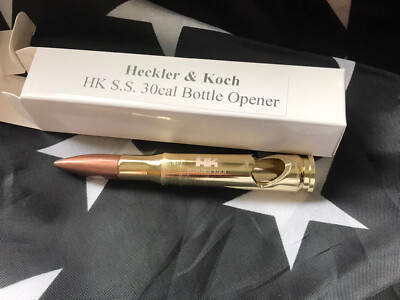 Heckler Koch HK 30 Cal Bullet Shape Bottle Opener