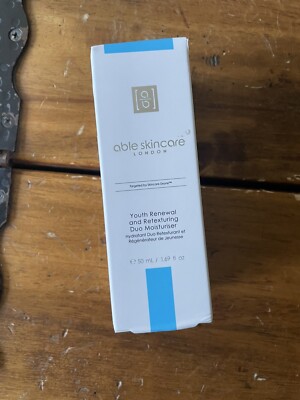 New ABLE SKINCARE London Youth Renewal & Retexturing Duo Moisturizer - 1.69 oz