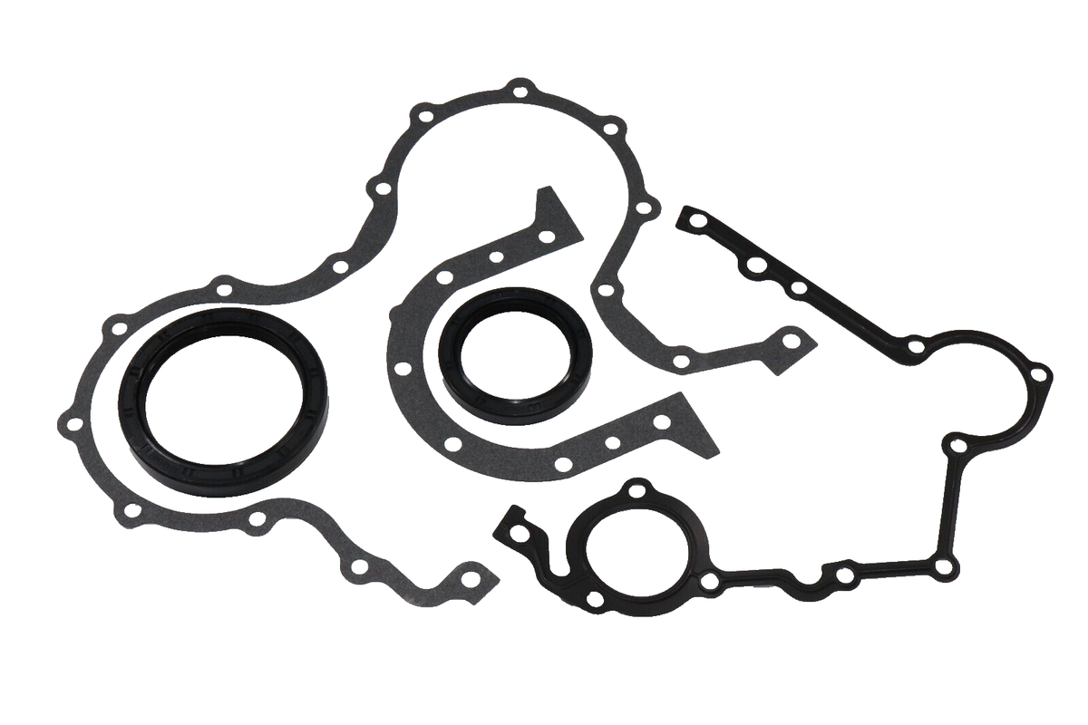 Kawasaki 3010 4010 Mule DIESEL Crankcase Seals & Gasket Kit w/ Oil