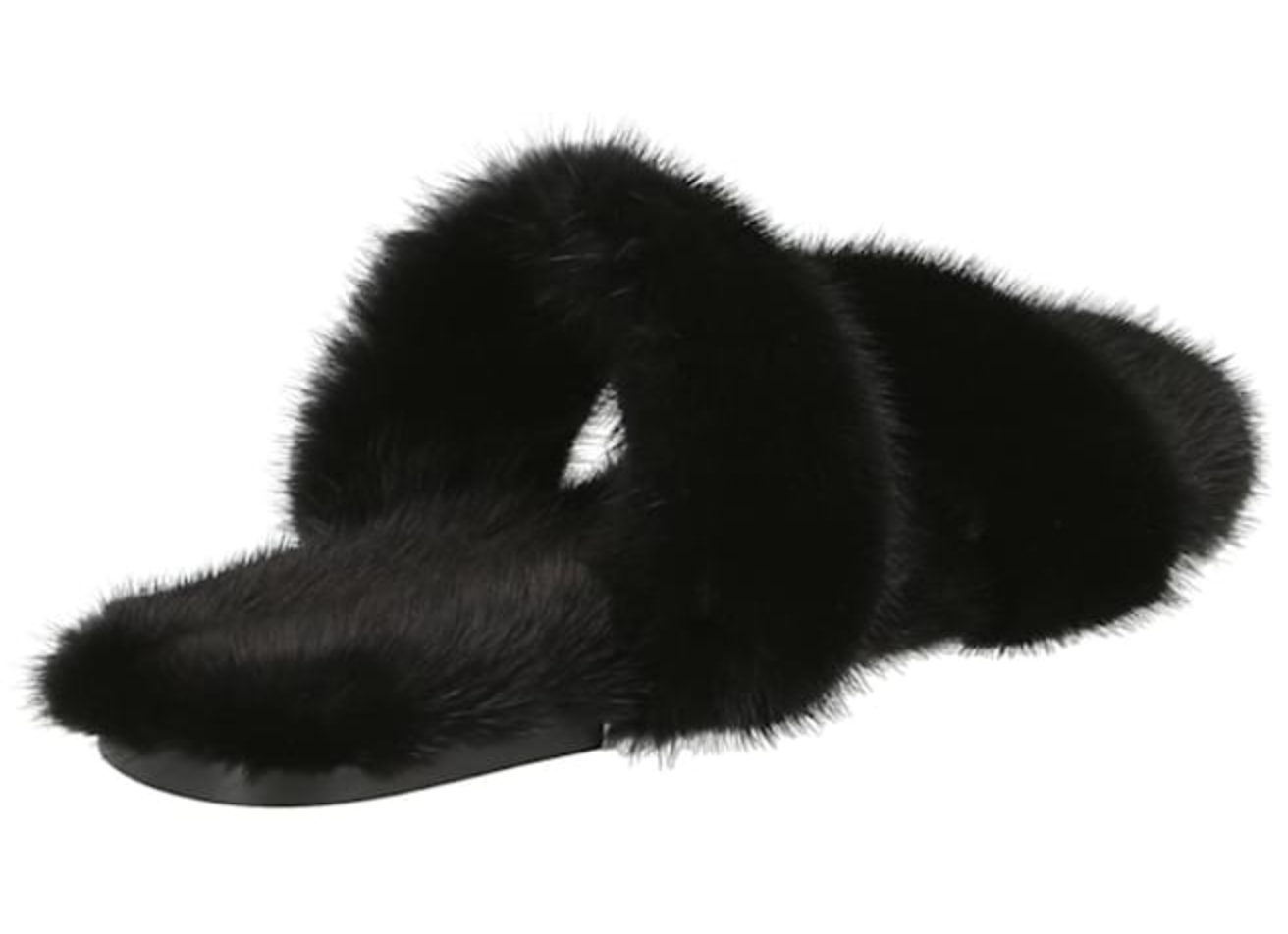 ECCEZIONALE! Sandali Saint Laurent MINK neri nuovi con scatola $1490