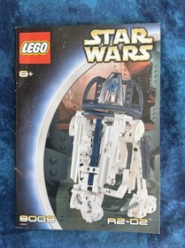 Vintage Lego Star Wars Manual Lot - Yoda 7194 C-3PO 8007 R2D2 8009 S Droid 8012